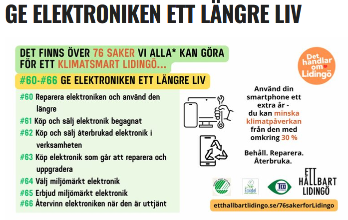 Ge elekrtoniken ett längre liv