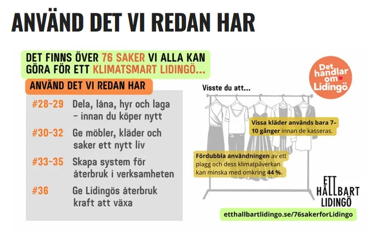Använd det du redan har